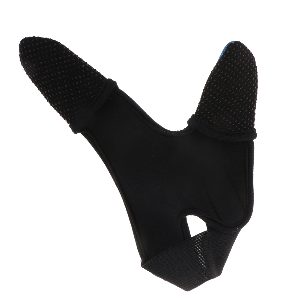 Dry Fit Thumb Index Finger Glove Breathable Fishing 2 Finger Stall Protector