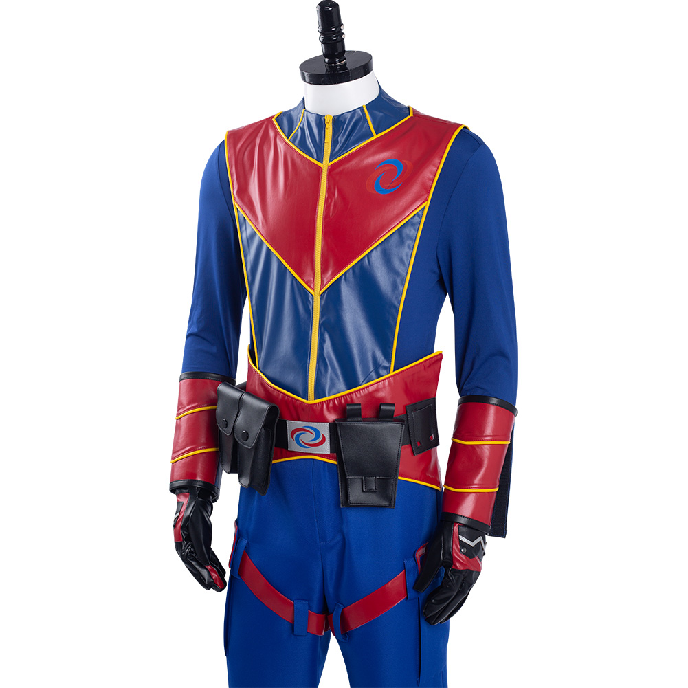 Henry Danger Captain Man Cosplay Costume 5537