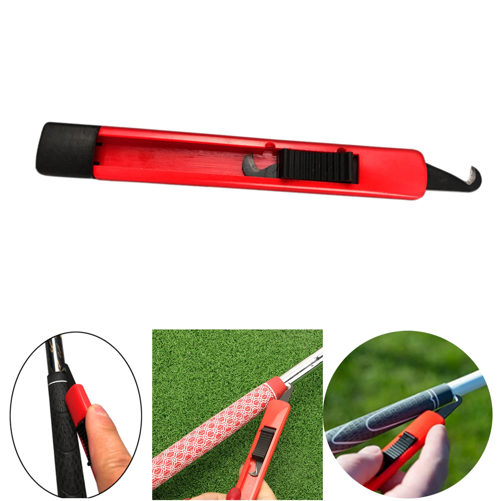 Golf Club Grip Change Regrip Remover Tool Accessory Carbon Steel Plastic Grip,Golf Grip Kits for Regripping Golf Clubs