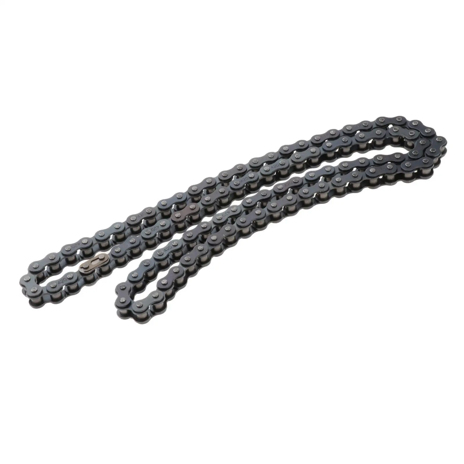 420 Motorcycle Chain 50-110Cc Accessories Replacement 96L 102L 104L 106L Motorcycle Chain Fit for Go Kart ATV Quad Scooter Bike