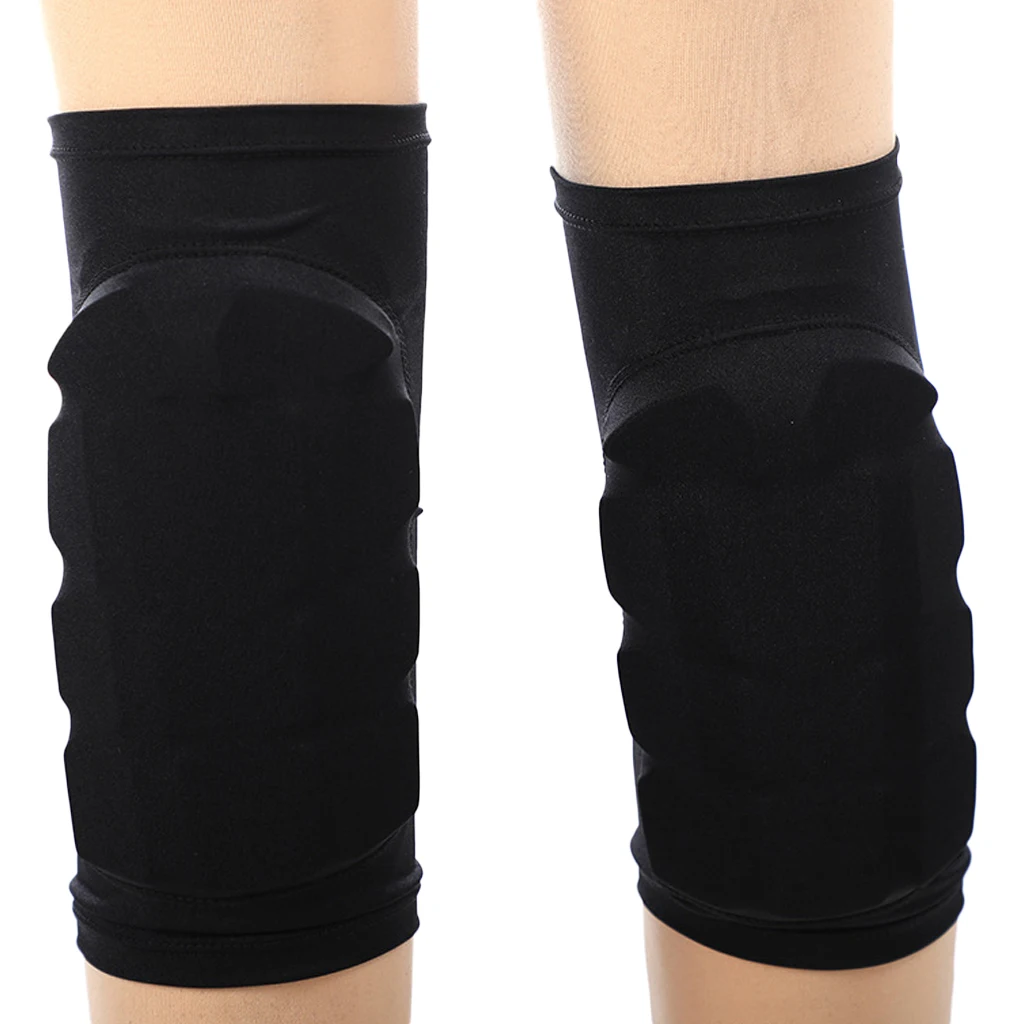 Kids Adult Figure Skating Knee Protector Pad Guard Mat Cover - Warm, Elastic, Durable