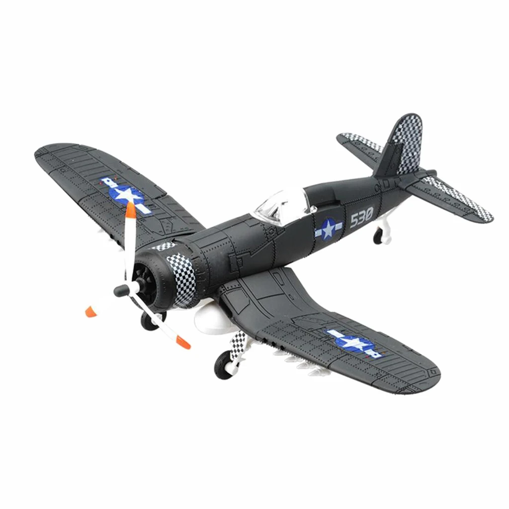 1/48th F4U Fighter Model Aircraft Assembly Model Kits Gift Bar Decoration