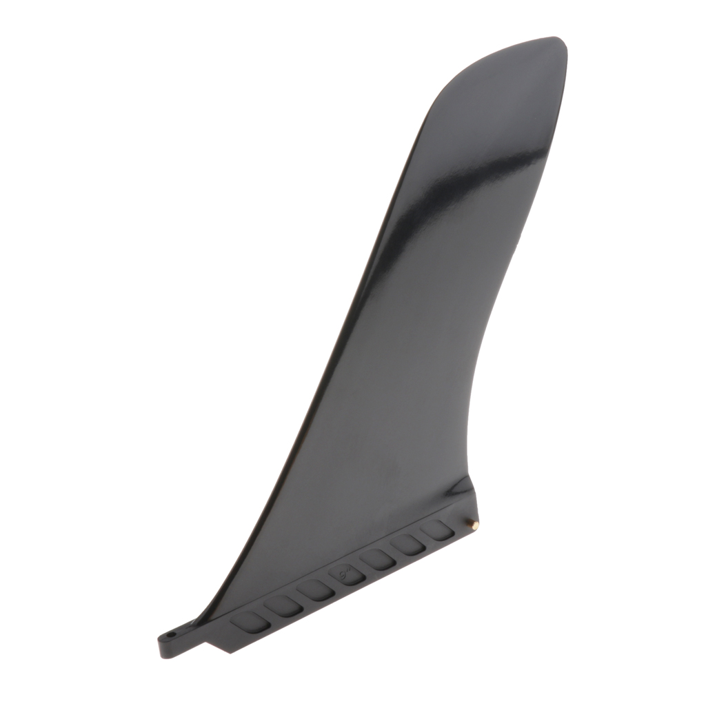 9`` Surfing Single Fin for Surfboard Longboard     Center Skeg Fin Black