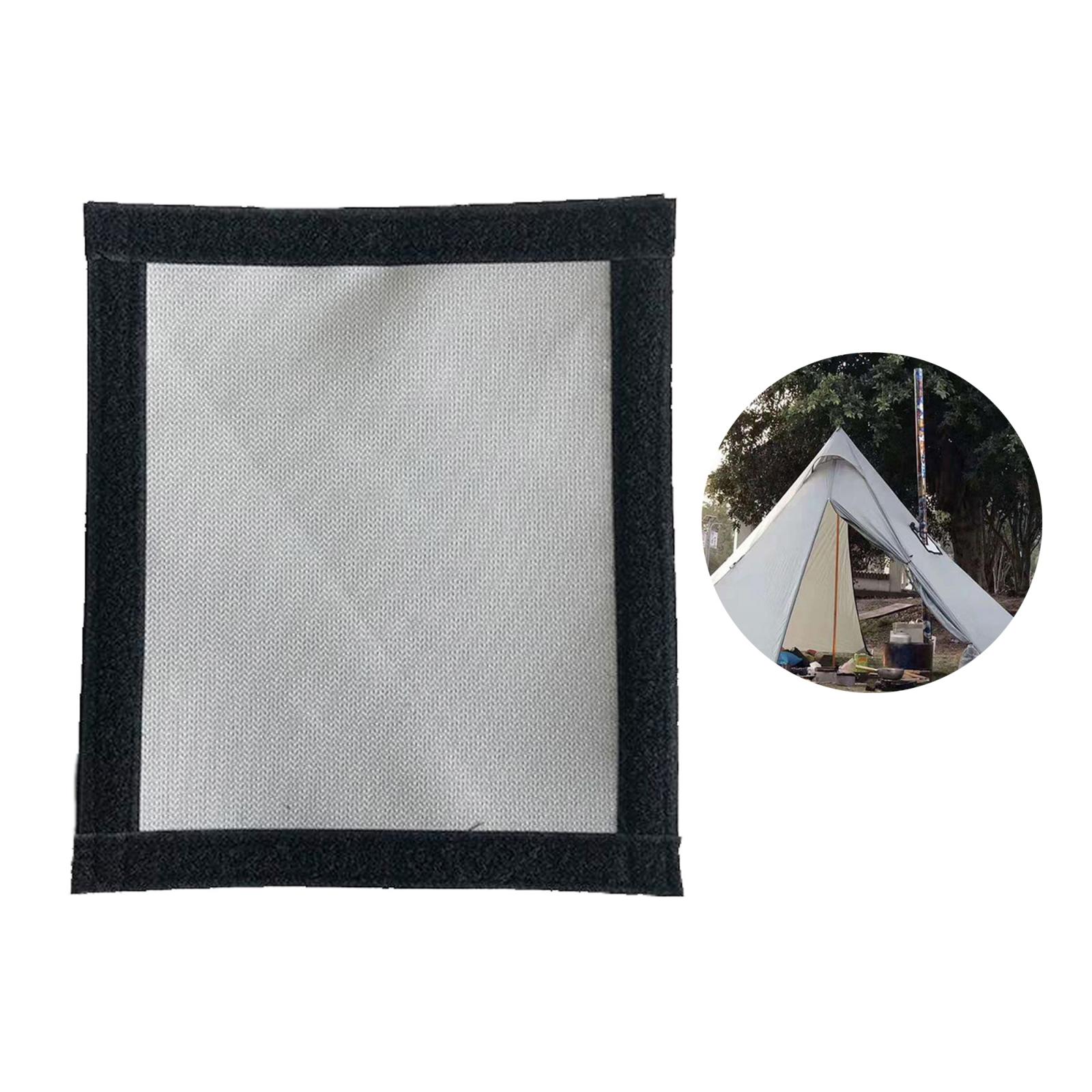 Stove Fire Pipe Ring Tent Wood Fire Stove Smoke Anti-scalding Ring Prevent the Tent from Being Burned