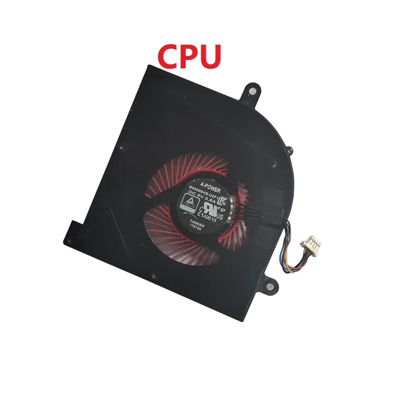New CPU GPU Cooling Fan for MSI GS63 GS63VR GS73 GS73VR GS62 MS-17B1 MS-17B2 MS-16K2 MS-16K3 Stealt MS-16K2 MS-17B MS-17B1 BS5005HS-U2F1 BS5005HS-U2L1
