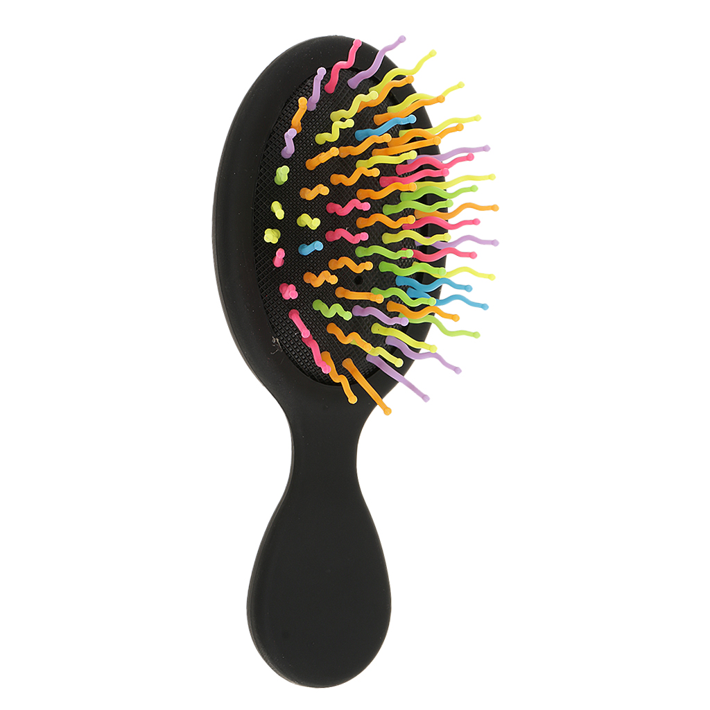 Plastic Detangling Brush Wet Dry Hair Comb Smooth Silky Hair Care - 3 Colors