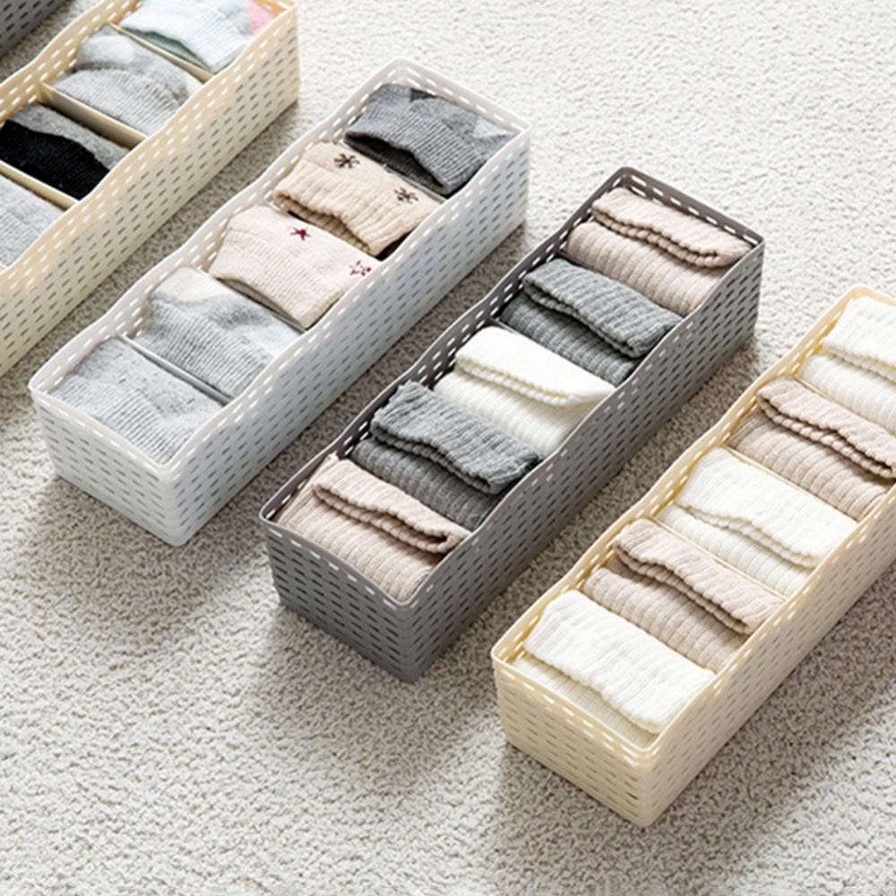 SONGICS Lot De 4 Séparateurs De Tiroirs, Organiseur De Sous-vêteents