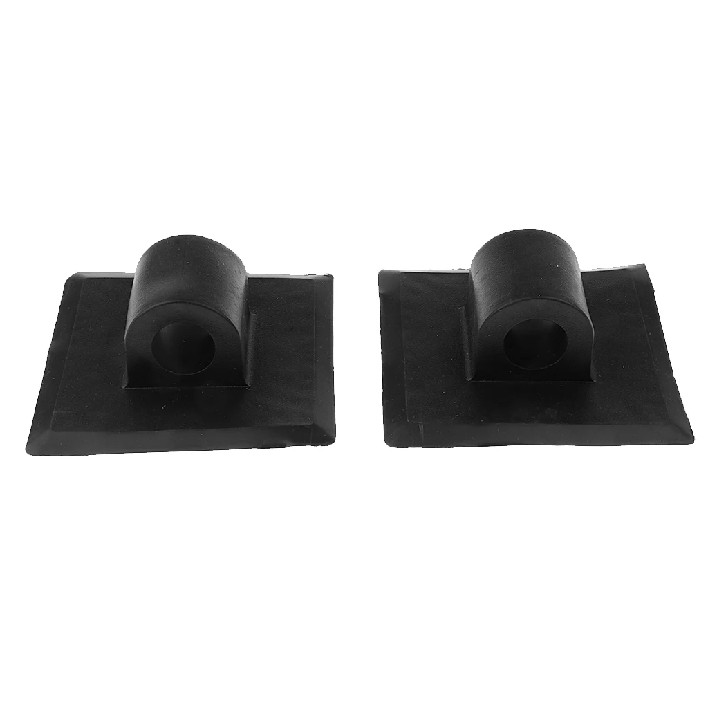 2 Pcs Kayak Trolling Fishing Boat Rubber Dinghy Engine Motor Mount Mounting Holder Bracket Durable Engine Mount Rack