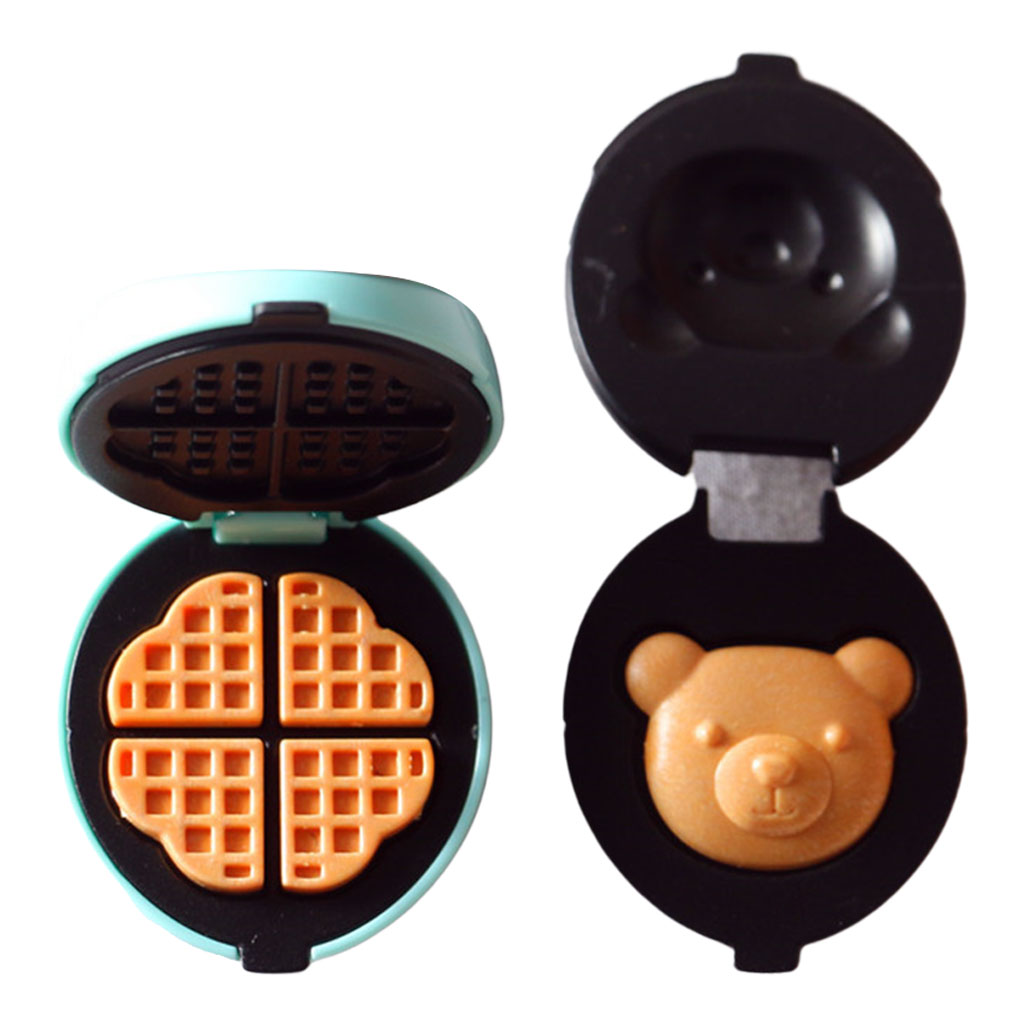 Miniature Electric Baking Pan Bread Maker for 1/6 1/12 Doll House Playset