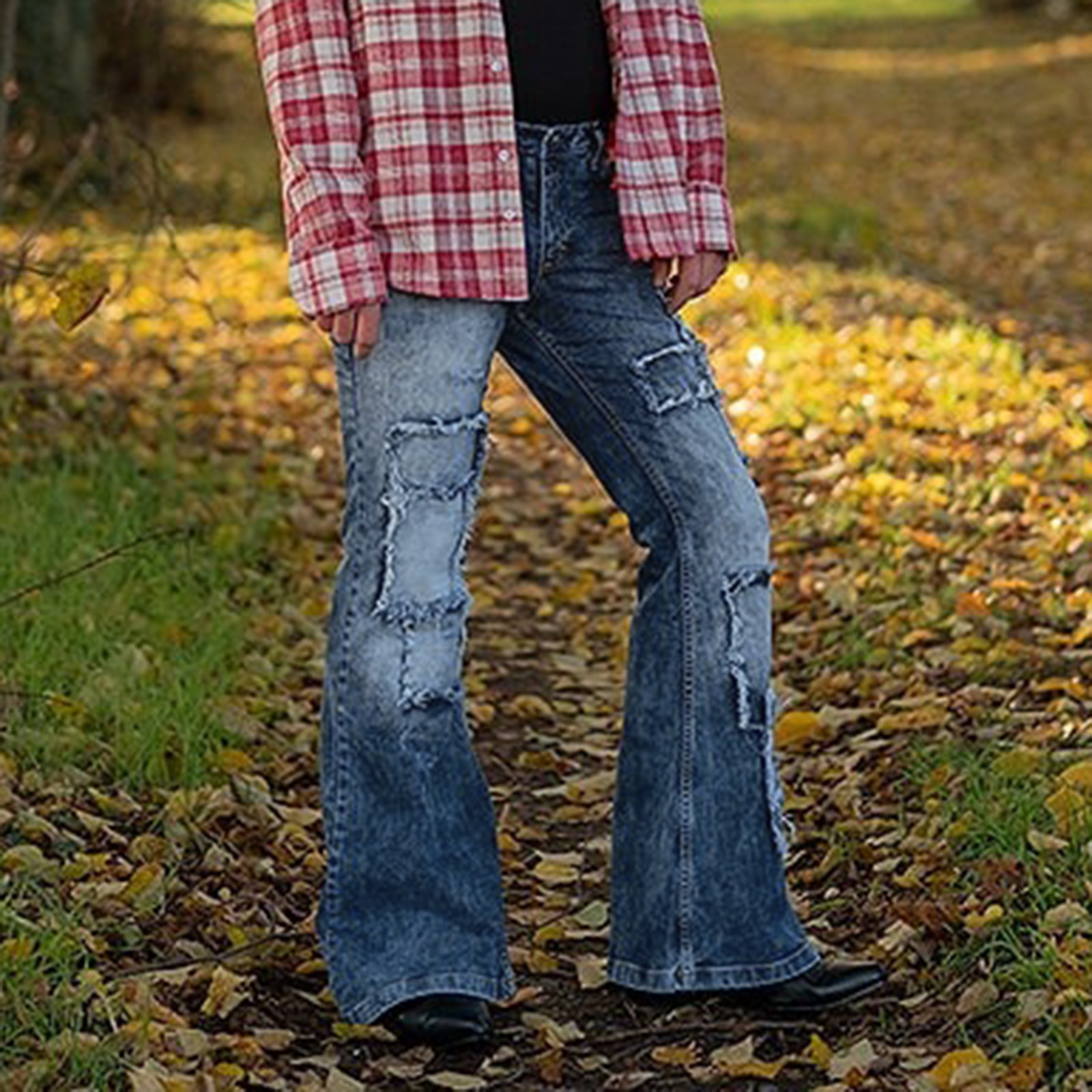 Men's Pants Men's Vintage Punk Full 