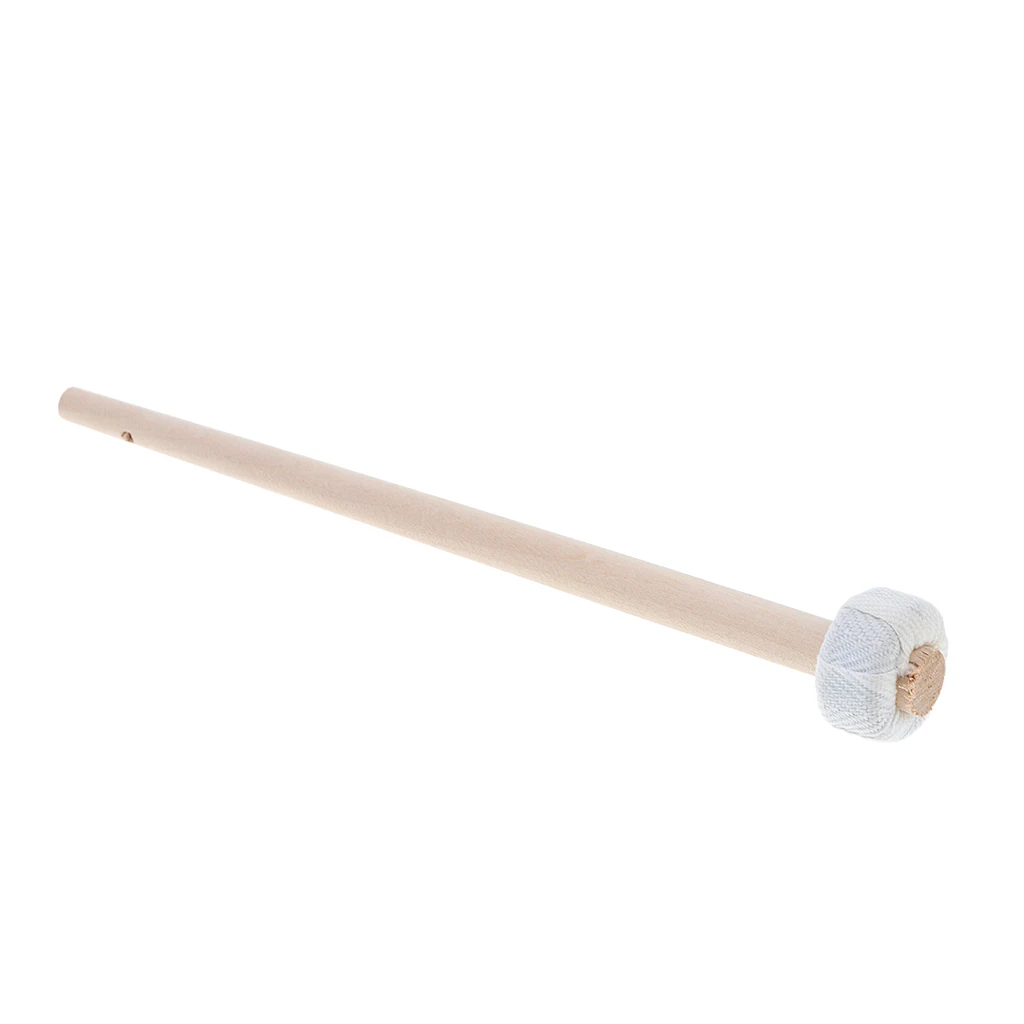 Wooden Cymbal Gong Hammer Mallet Drumstick Percussion Parts 25cm/9.84inch