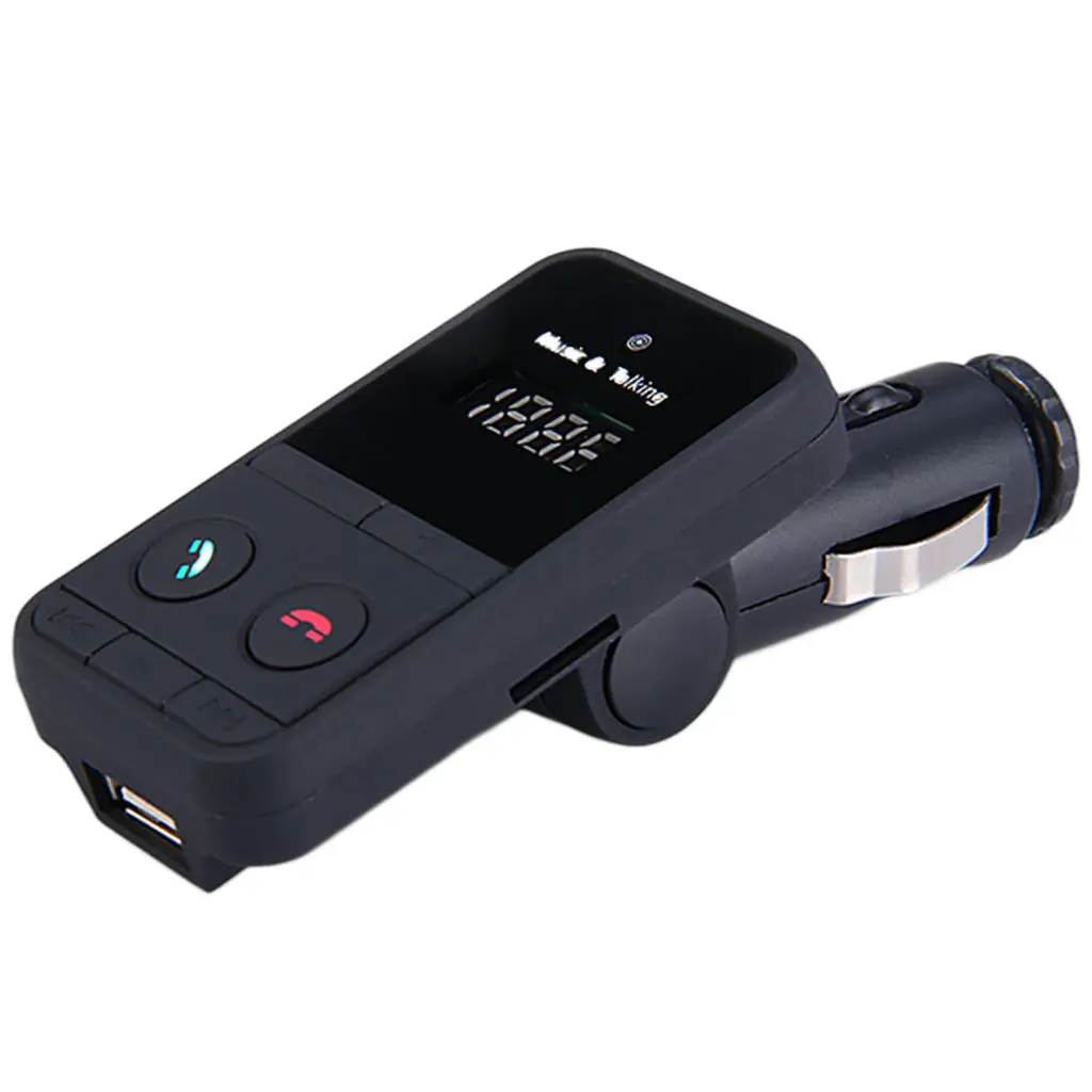 Bluetooth V3.0 Handsfree Car FM Transmitter MP3 Player for Music Phonecall