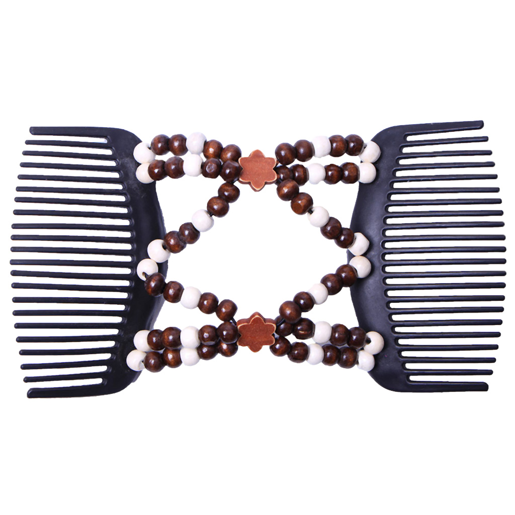 Beauty Thick Hair Double Clip Combs Bun Maker Hair Accessories for  Women Easy Updo Holds Long Short Hair