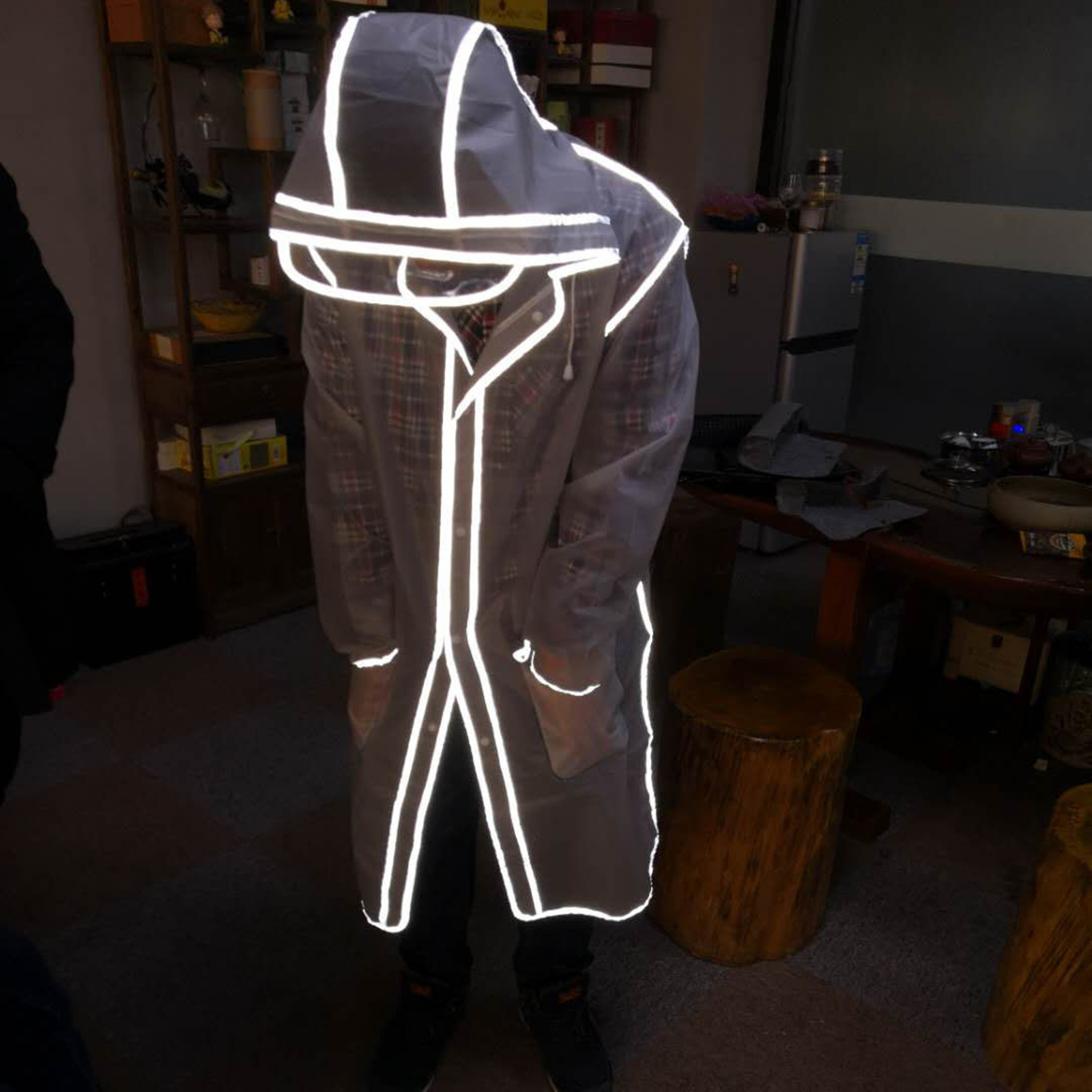 Reflective Strip Safety Conspicuity Tape Sew-on Protect Clothing DIY Crafts