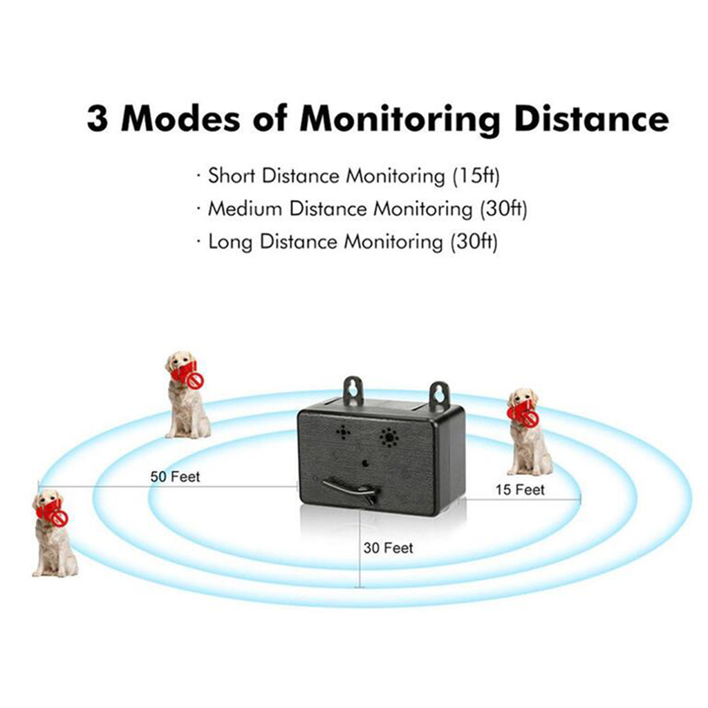 USB Rechargeable Mini Anti Barking Device Indoor Sonic Dog Pet Auto Trainer Bark Control Tool