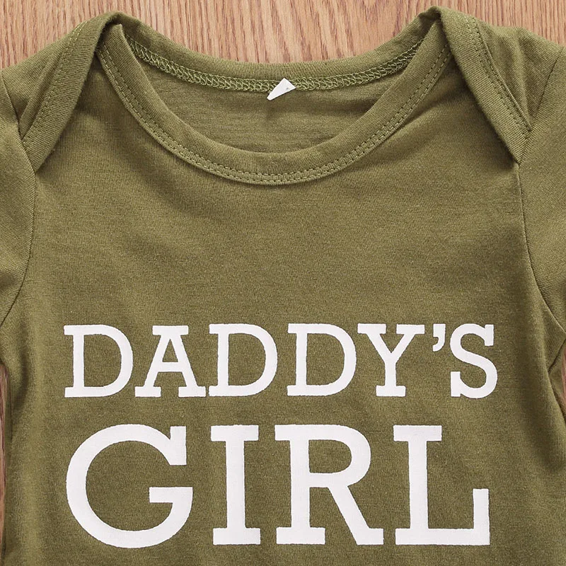 baby clothes cheap 2022 Toddler Newborn Baby Girls Boys Clothes Set Camouflage Short Sleeve Letter Printed Bodysuit Tops Pants Baby Clothes Summer best Baby Bodysuits