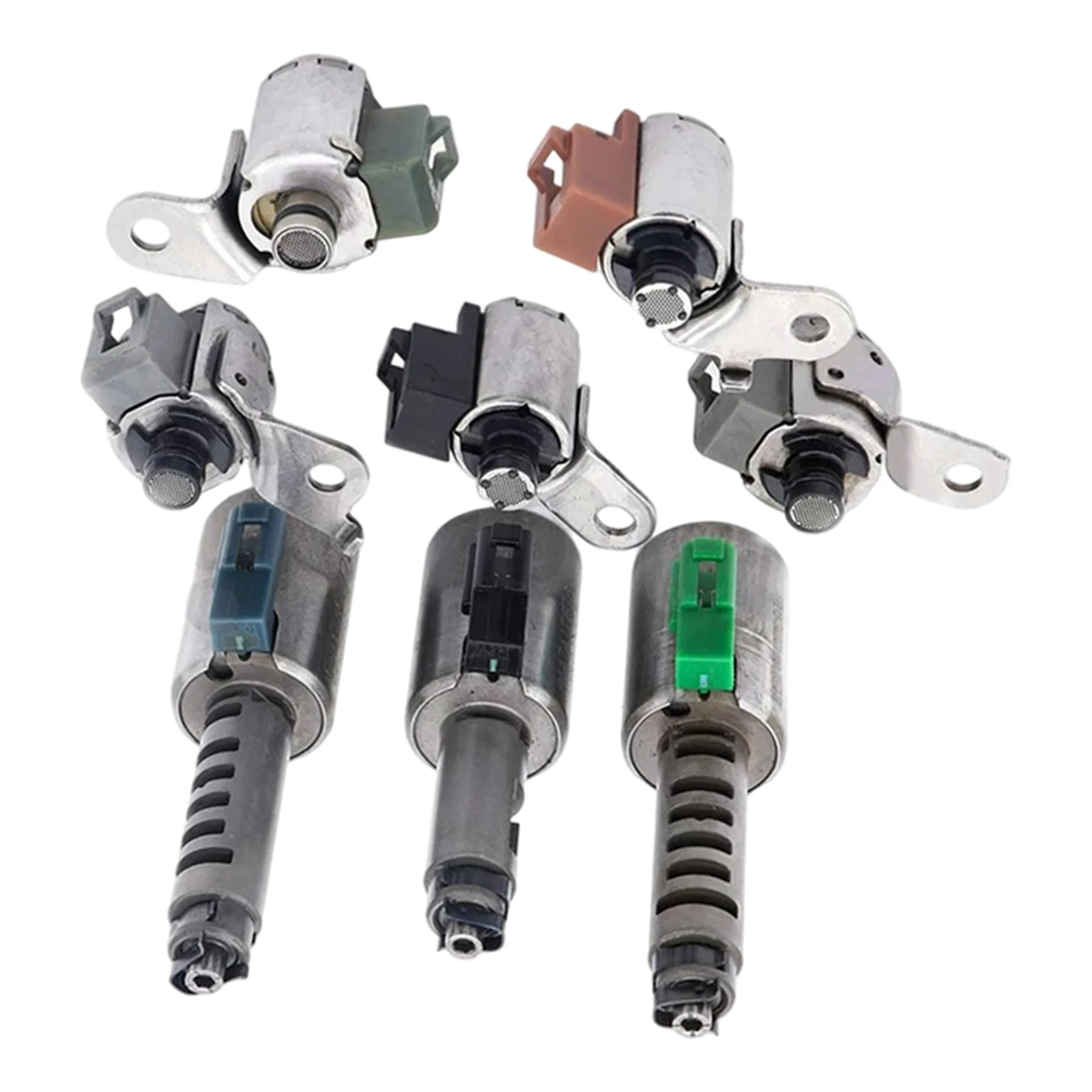 8x AW55-50SN 55-51SN RE5F22A AF33-5 AW235 Transmission Solenoids Car Interchange Accessories Parts for Chevolet Series