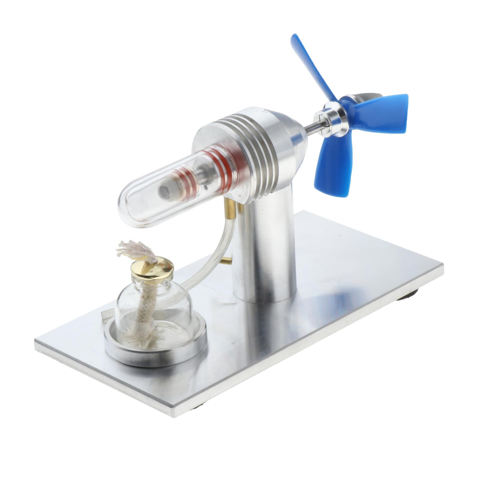 Stirling Engine Motor Model Generator Toy Science Physics Experiment Kit