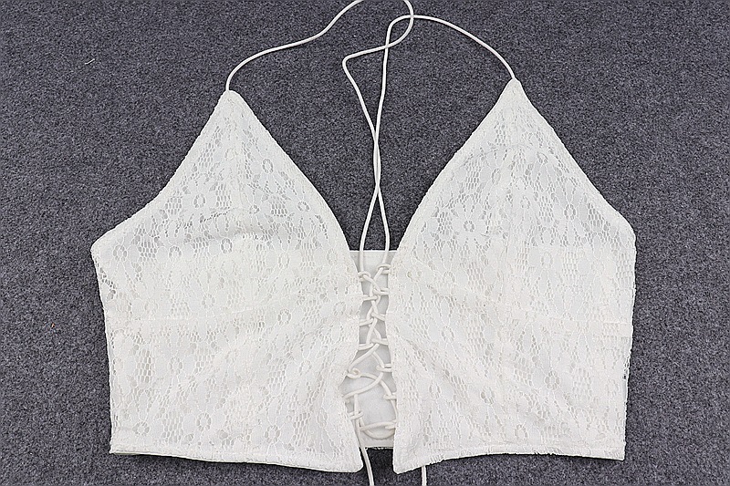 Waliicorners Crop Tops Sleeveless Floral Lace Bandage Tank Tops Lace-up Halter Cami Tops 13 Hcd248d249d754d1282564cf6fd5a39cfu