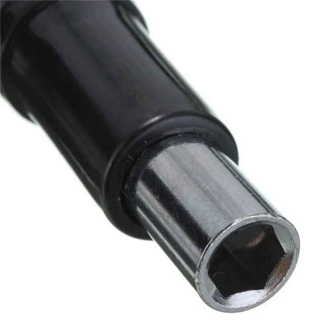Kit 5 Extensions De Perceuse Flexible - Longueurs 200/250/300mm - Tige Hexagonale 1/4'' - Pour Espaces étroits