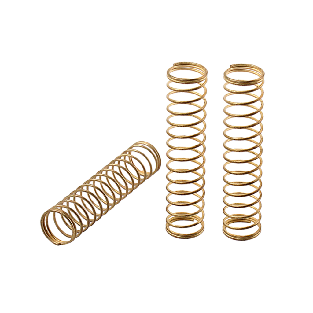 3pcs Brass Metal Trumpet Springs for Brass Instrument Repair Parts 39x9mm