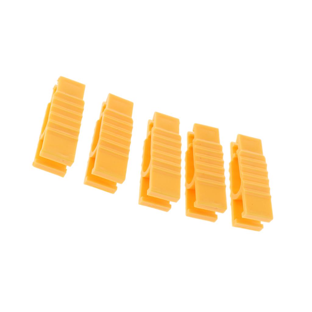 5 Pieces 30mm Fuse Puller Car Van Automotive Mini Micro Standard Blade Fuse Clips Tool Extractor Removal Tool Yellow