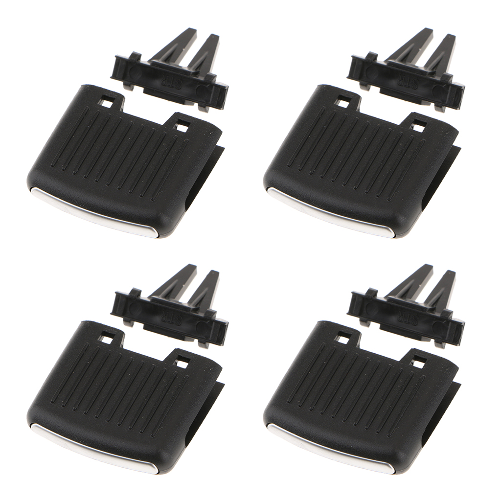 Set of 4 Auto Front A/C Air   Outlet Tab Clip Repair Kit for VW Sagitar, Easy Installation