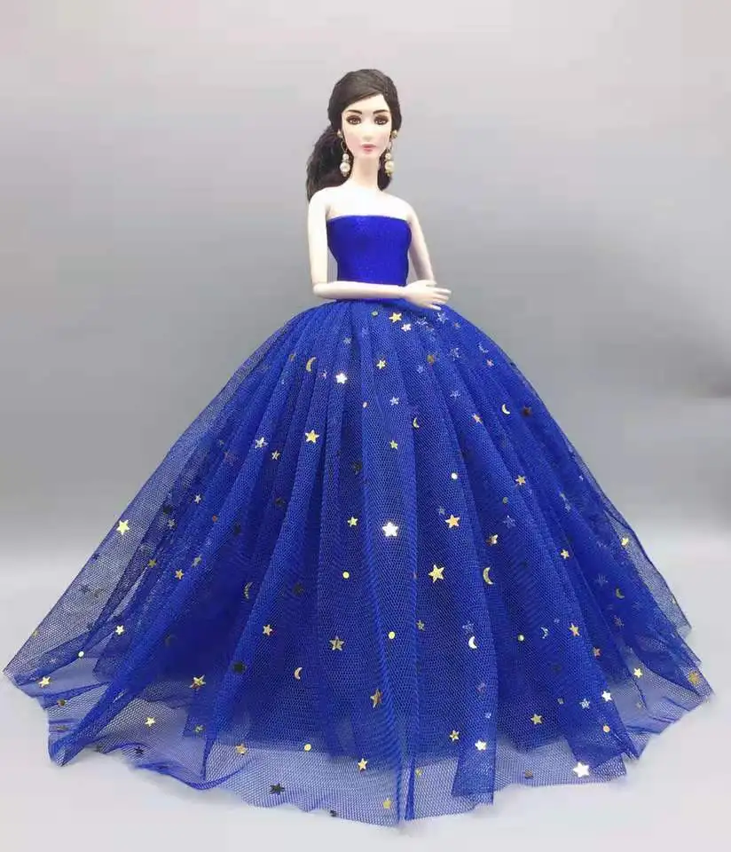 Party Princess Dress Gowns Clothes for 30cm Girl Doll 1/6 BJD Dolls Costume
