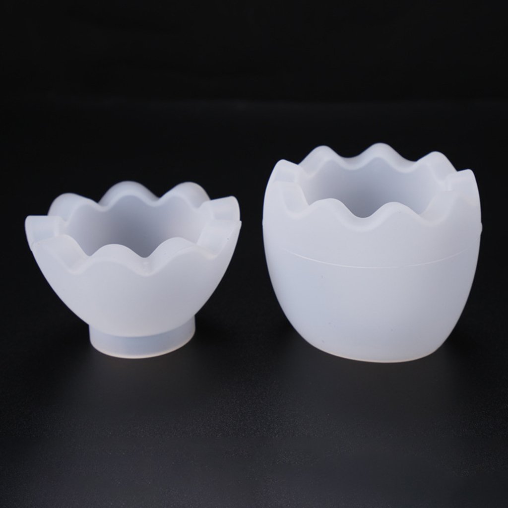 Candle Mold, 3D Personality Egg Shape, Silicone, 77mm Perfect For