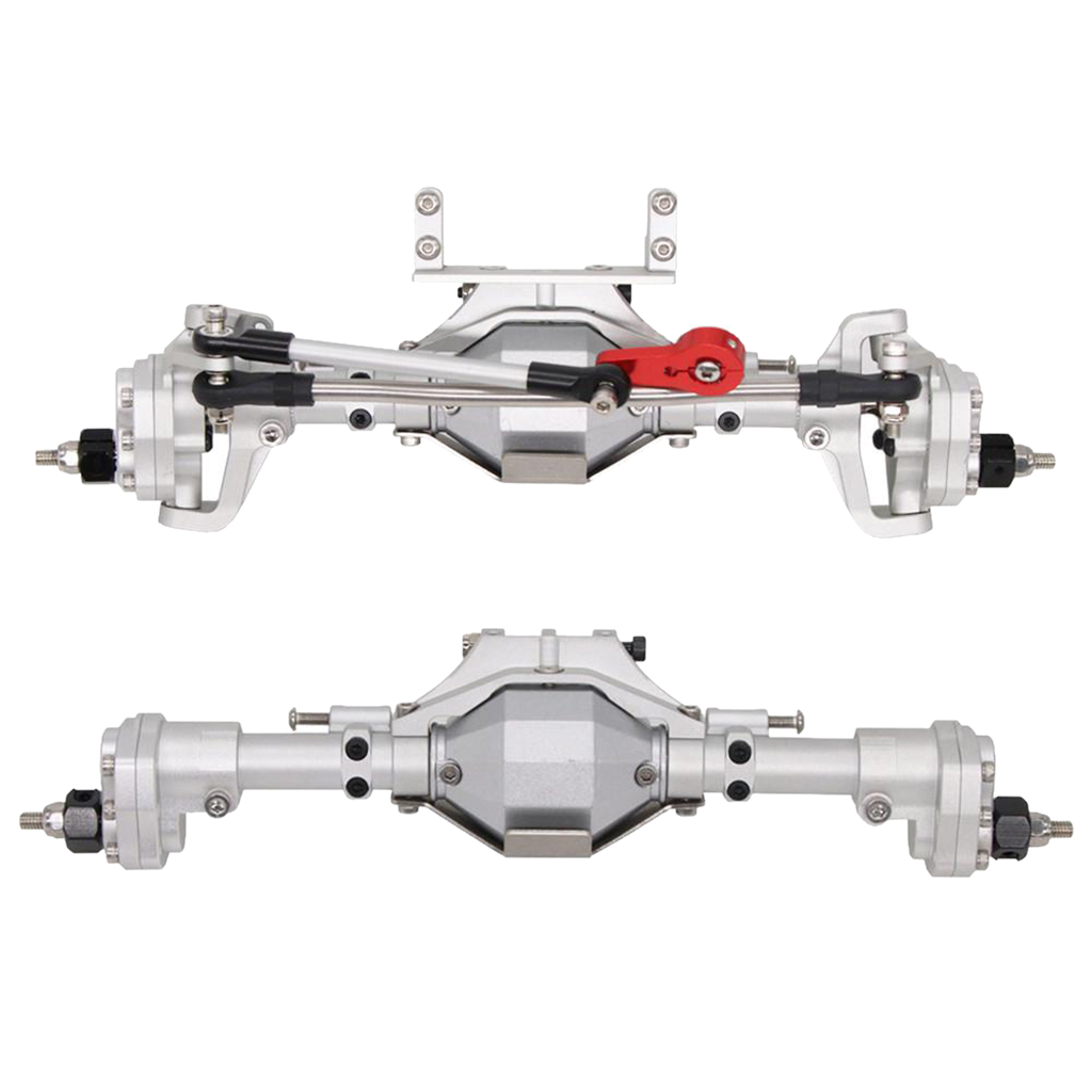 Aluminum Scale High Lift Portal Axle Kit Set for Axial SCX10 II 90046 90047