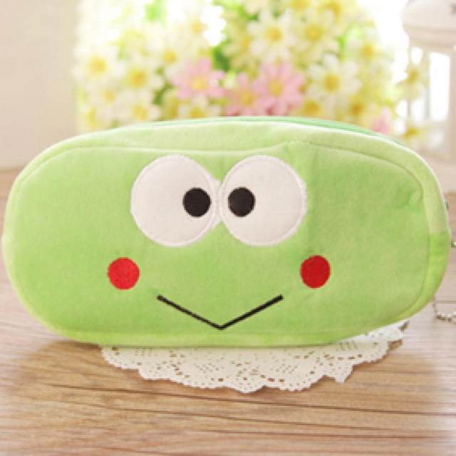 Cute Pen Bag Watermelon Frog Panda Rabbit Soft Pencil Pen Case Makeup Pouch  Phone Bag Пенал Для Канцелярии - Pencil Bags - AliExpress