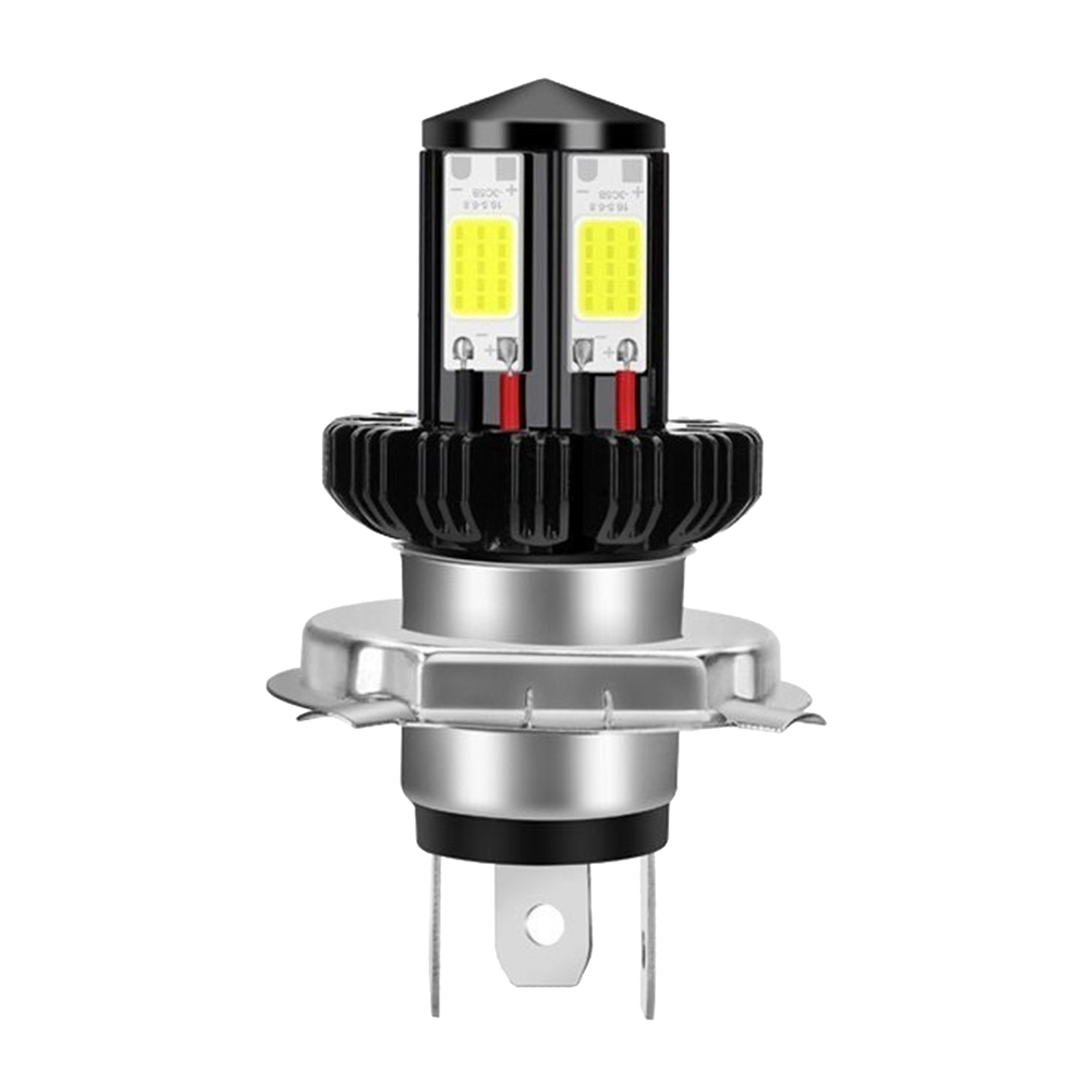 H4/ BA20D Motorbike Motorcycle Headlight Bulbs LED Conversion Kit 1200LM Easy install