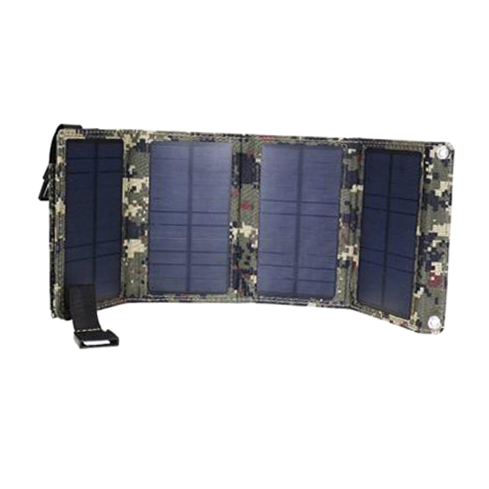 Foldable Solar Panel USB Battery Power Bank Waterproof Monocrystalline Battery Charger 5.5V for Smartphone Tablet Camping Travel