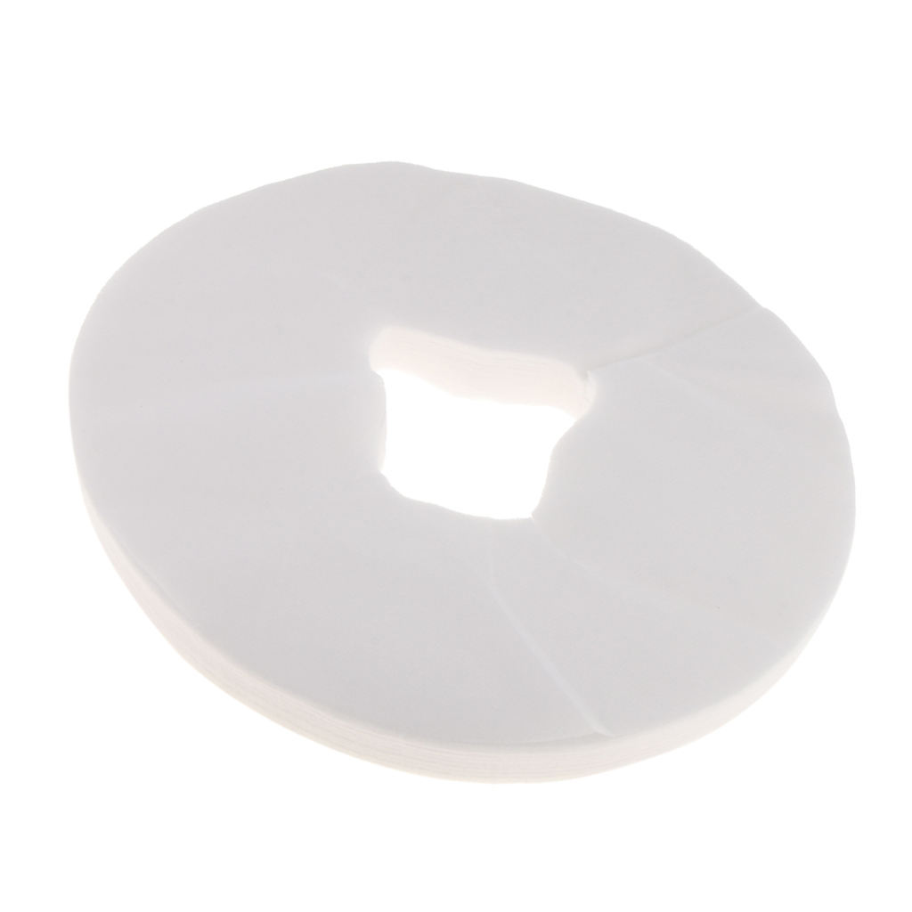 100x Non Woven Disposable Massage Table Bed Cradle Cover White