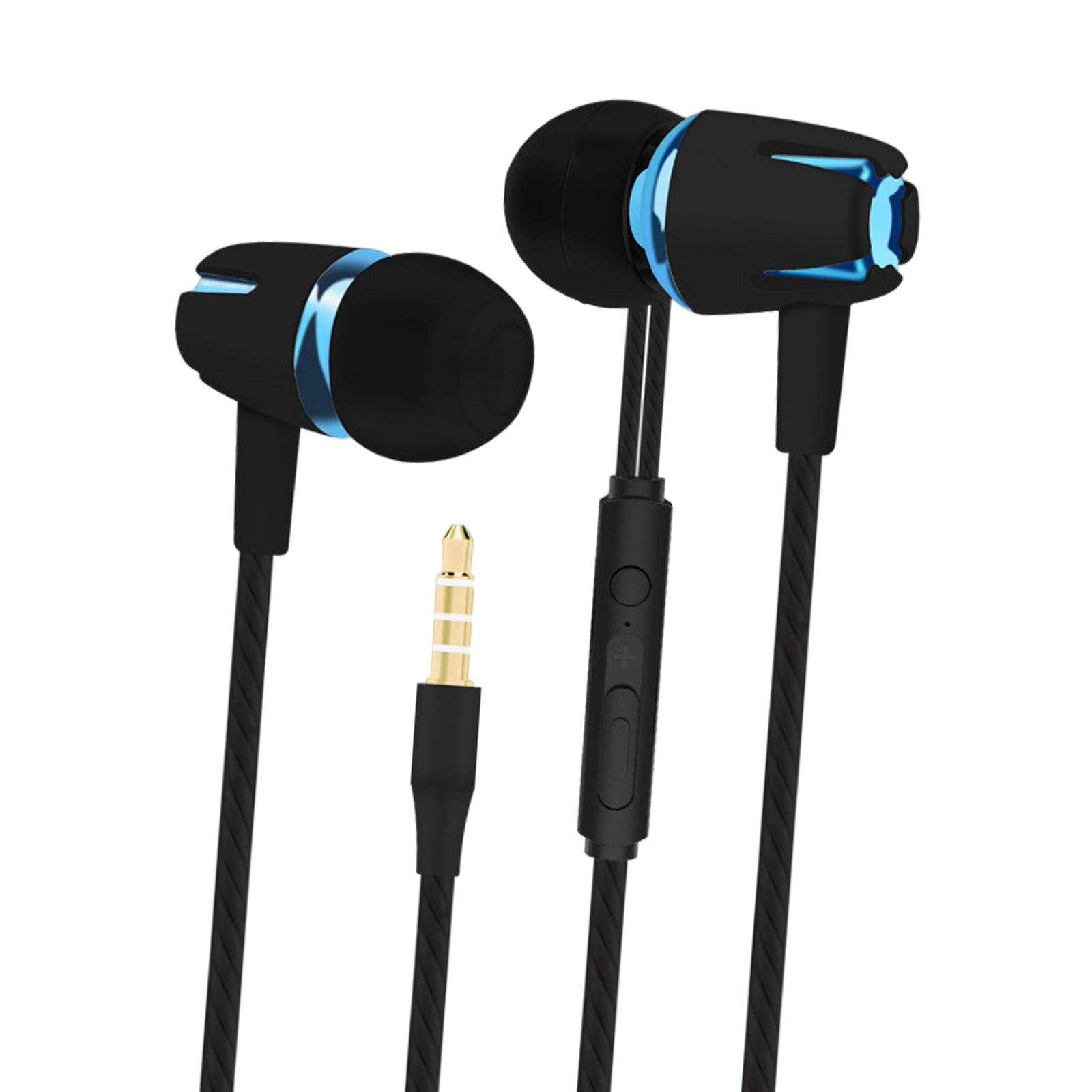 Phones Wired Headphones Noise Isolating Wired Earbuds Earbud Headset In-Ear Earphone for Running Workout Gaming Gym Exercise