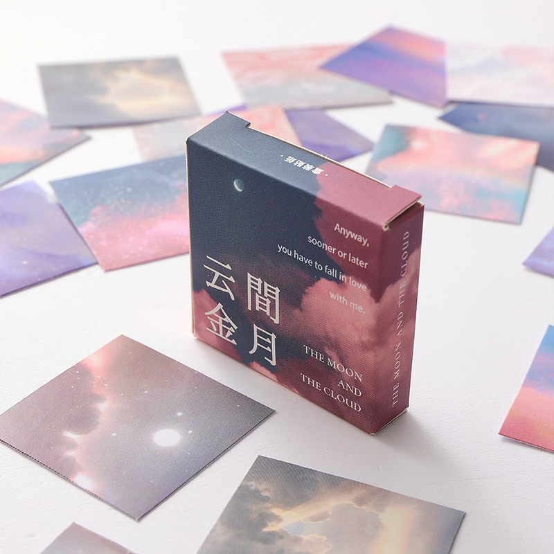 45Pcs/box Beautiful Scenery Stickers Cute Colorful Cloud Stickers Journal Diary Scrapbooking Stationery Decoration Stickers 45Pcs/box Beautiful Scenery Stickers Cute Colorful Cloud Stickers Journal Diary Scrapbooking Stationery Decoration Stickers