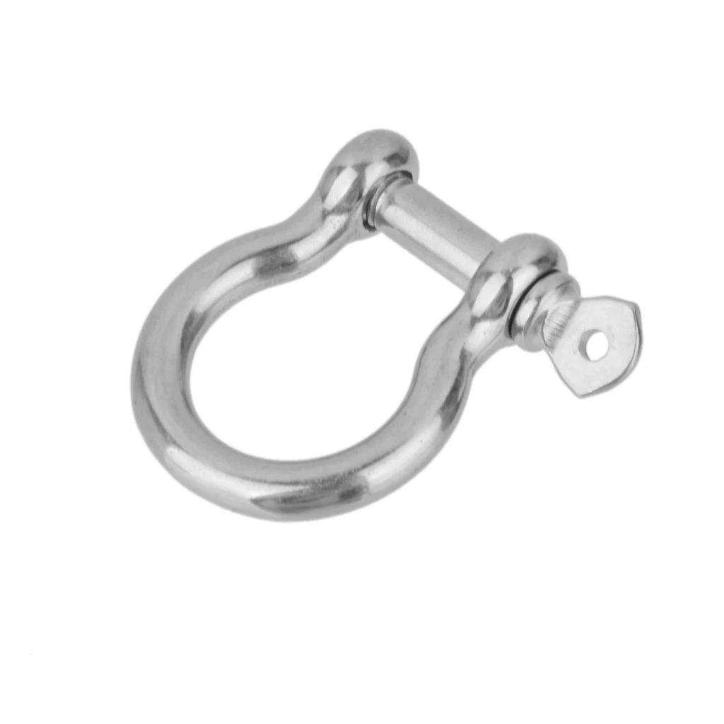 Stainless Steel O-Shaped Shackle Buckle For Paracord Survival Bracelet