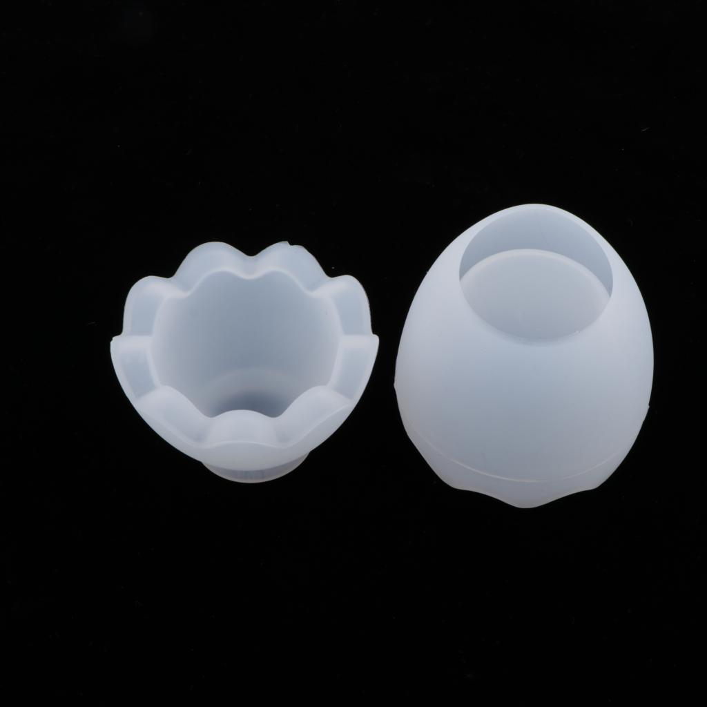 Candle Mold, 3D Personality Egg Shape, Silicone, 77mm Perfect For
