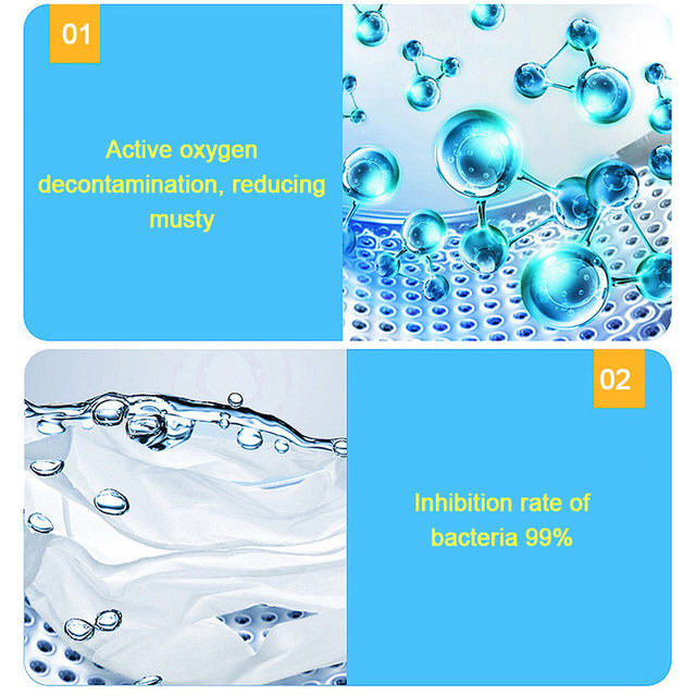 4/8PCS Washing Machine Cleaner Deep Cleaning Washer Deodorant Remove Stains  Detergent for Washing Machine Effervescent Tablets