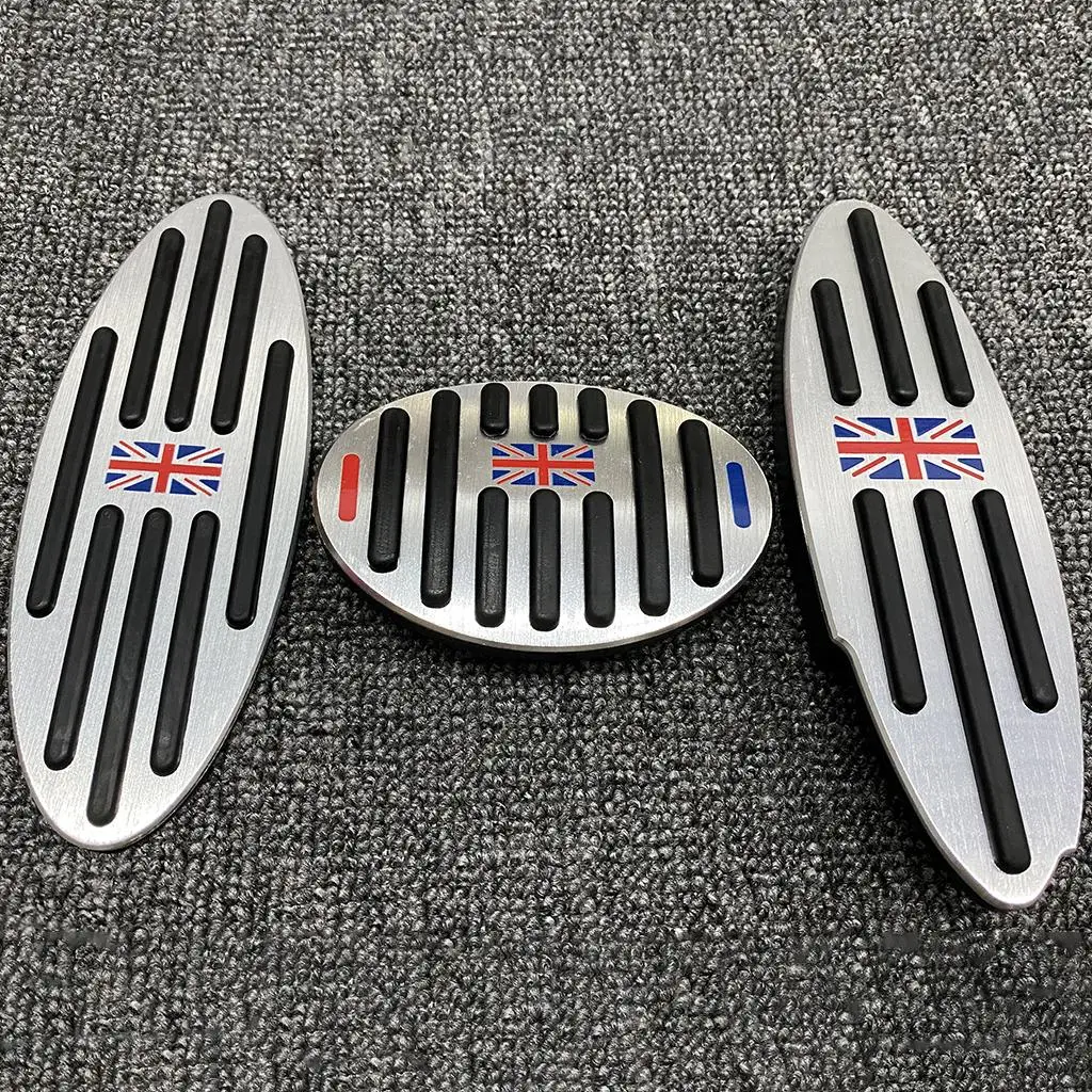 Union Jack Accelerator Pedal Foot Rest Pedal Pads Pedal Cover Fit for Mini Cooper