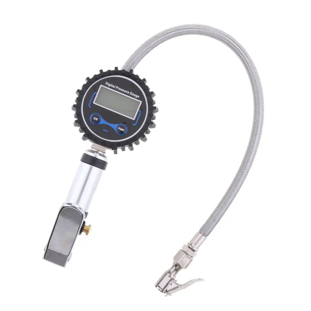 Car Auto Van Digital LCD Tyre Air Pressure Gauge Tester Measurement #1