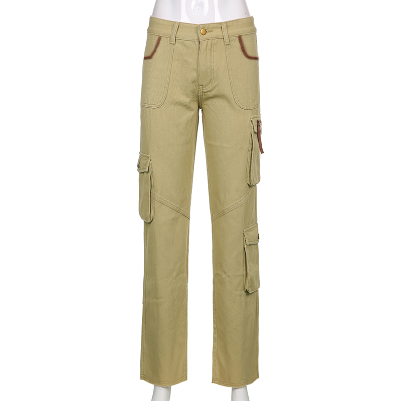 2000s Retro Low Rise Staright Denim 