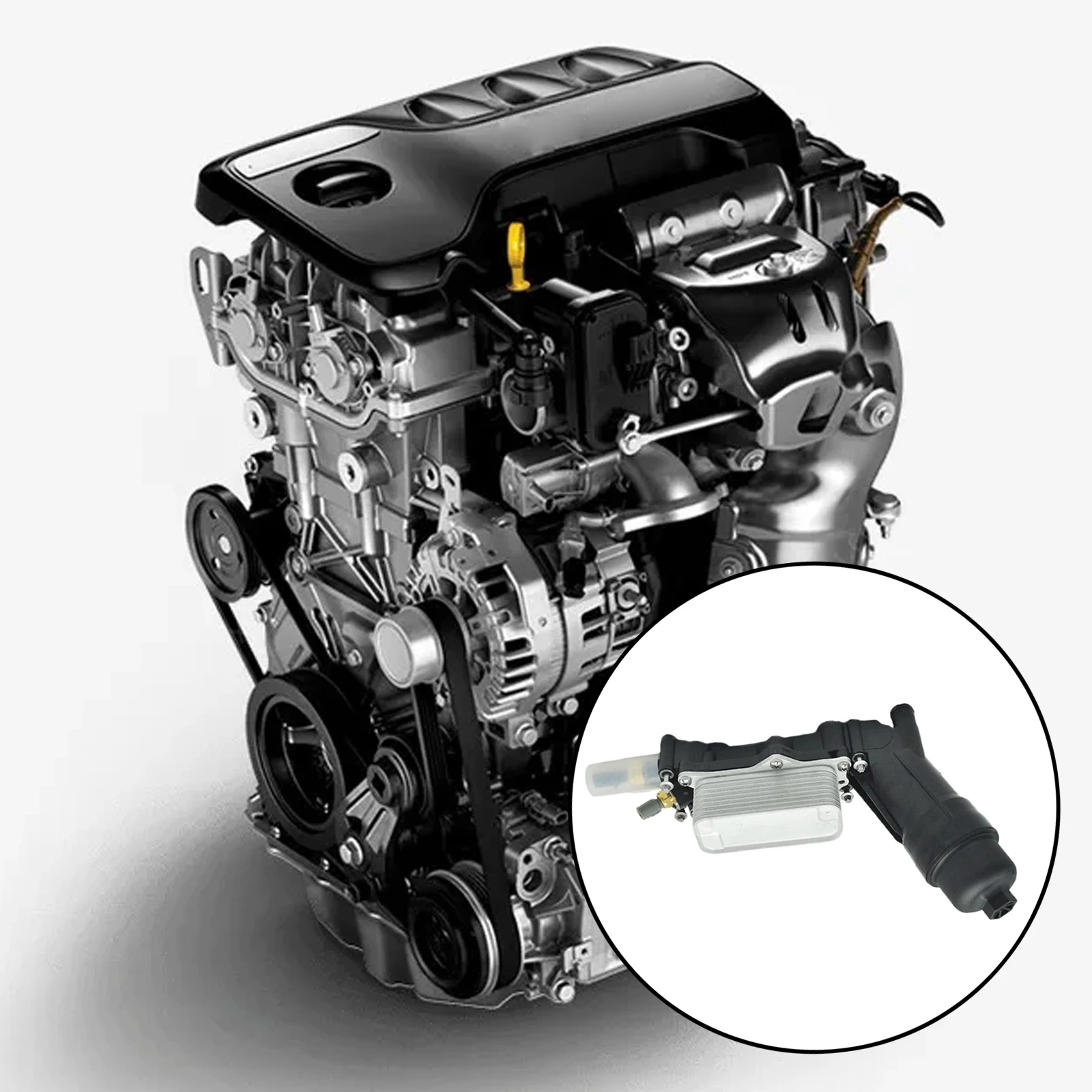 Engine Oil Cooler Filter Assembly Fit For Chrysler  Jeep Ram 3.6 V6 68105583AF