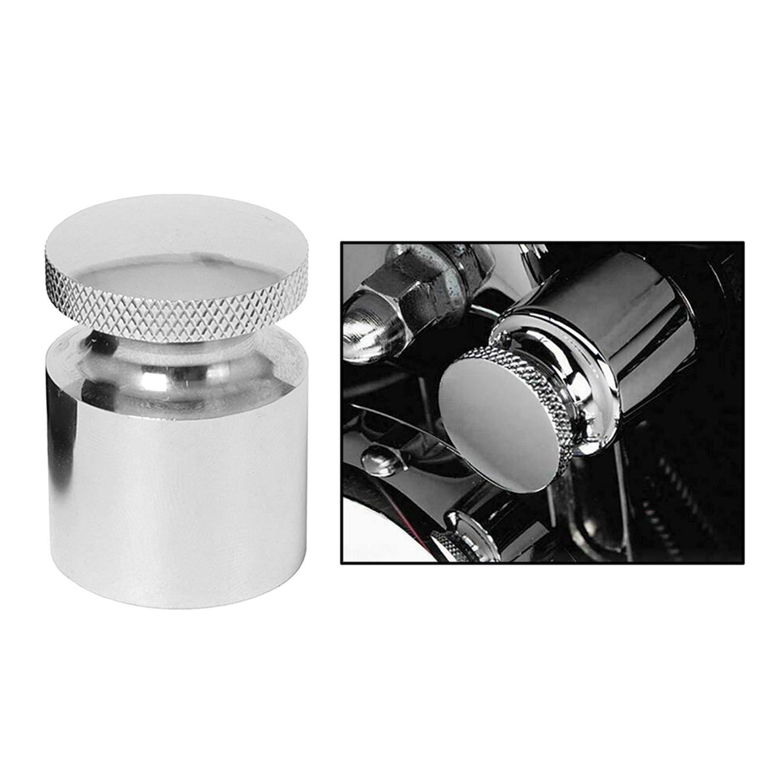 Accessory Choke Knob Cover for Harley  Electra with Threaded Brass Insert Parts Professional Easy to Install 1x