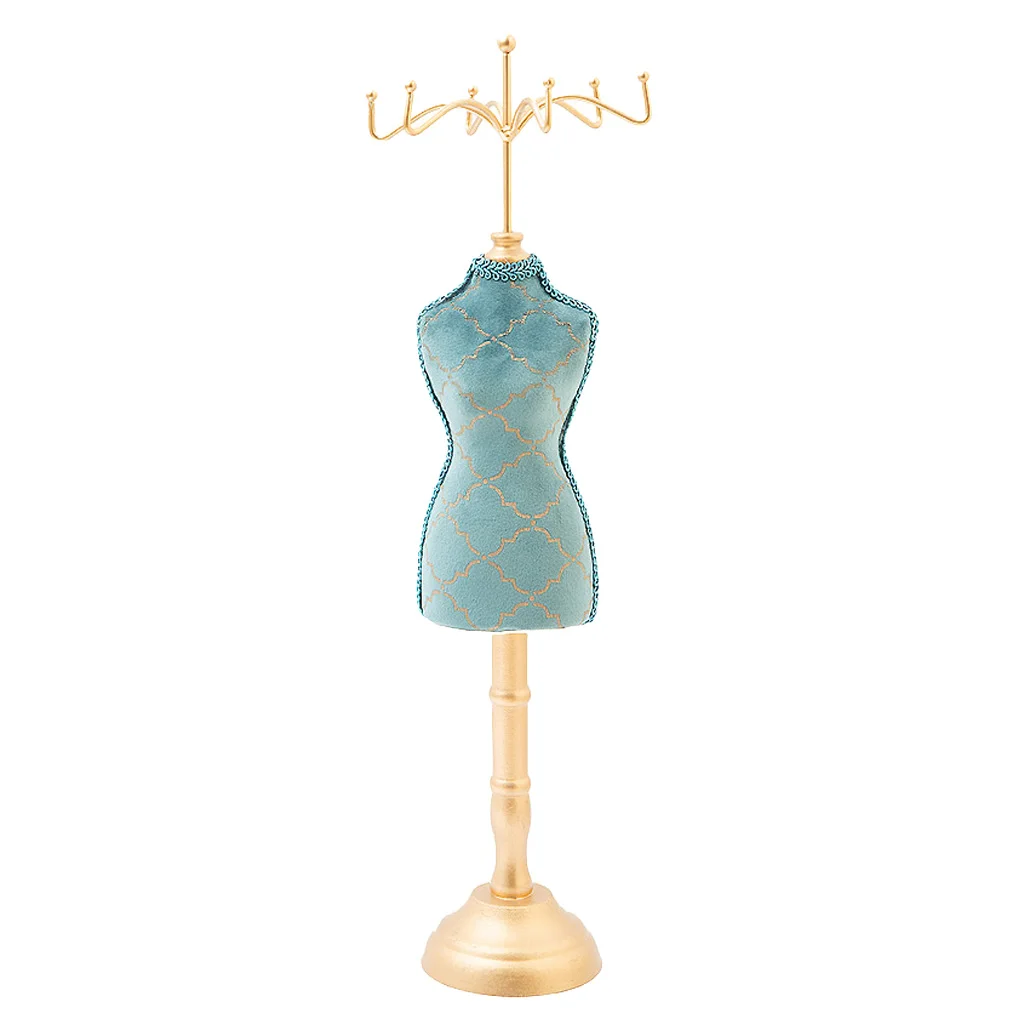 Resin Mannequin Jewelry Display Stand Holder for Bracelet Earrings