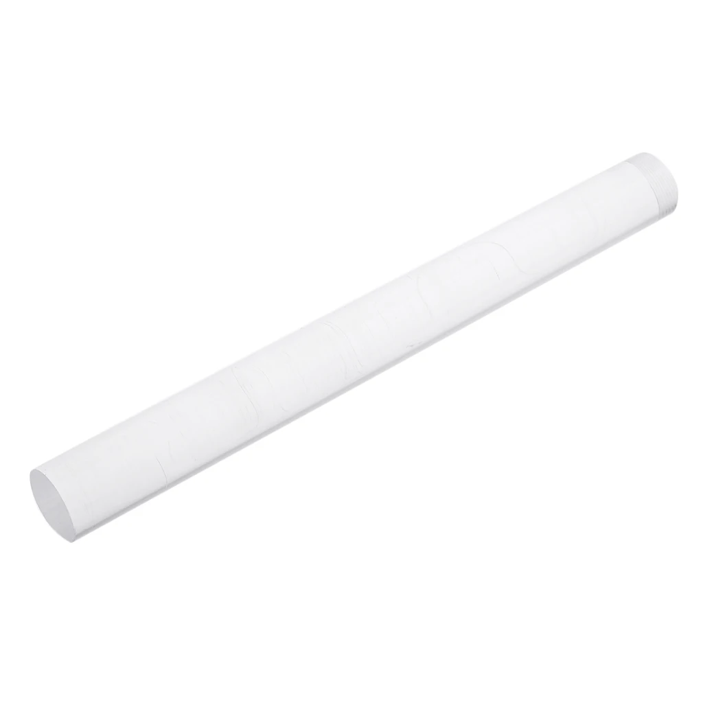 Transparent Acrylic Rolling Pin Kitchen Cake Polymer Clay Dough Roller Tool