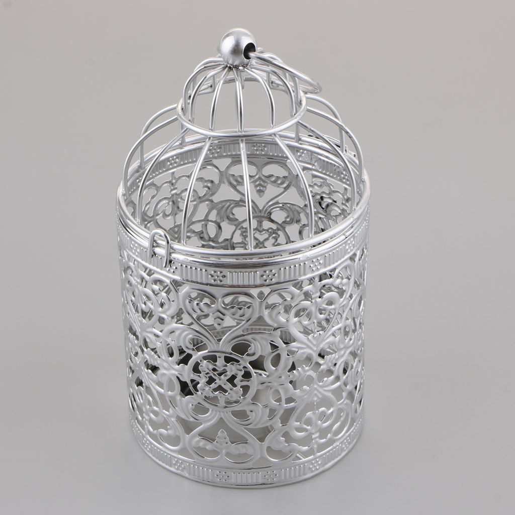 Birdcage Hollow Candle Holder Candlestick ing Lantern Decor
