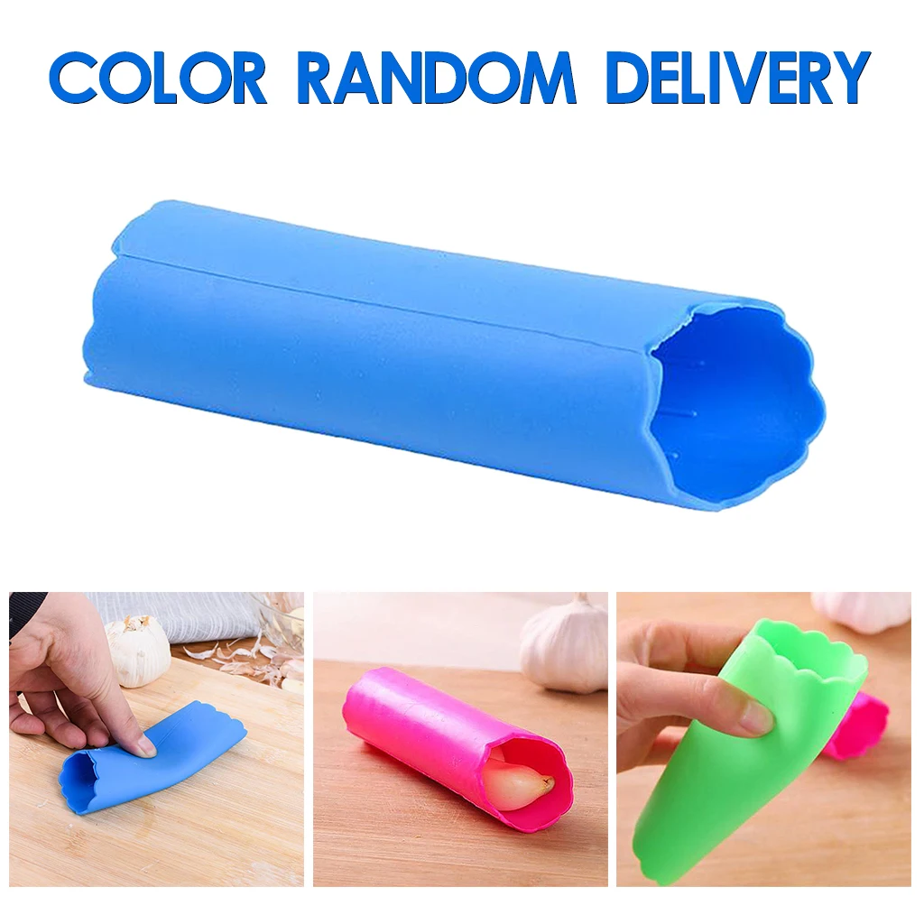 Silicone Garlic  Tube Roller for Stripping Skin off Garlic Cloves