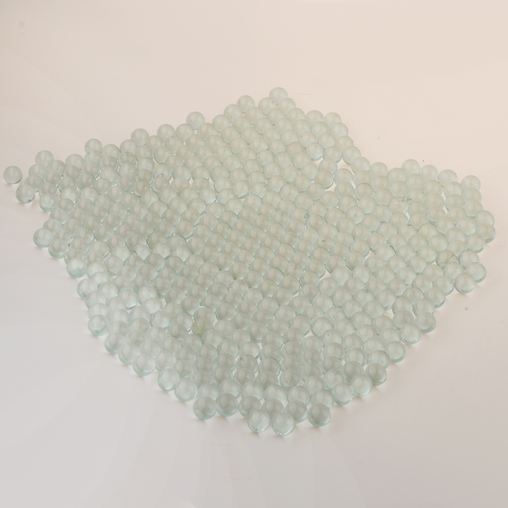 350x 10mm Clear Marbles Pebbles For Vase Filler Table Scatter Aquarium Decor