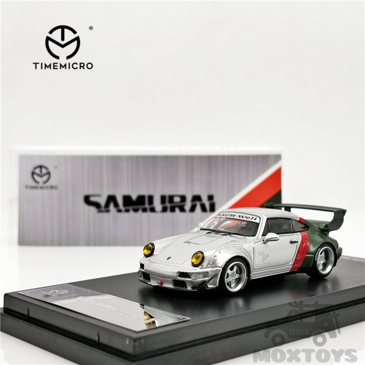 Carros de Modelo Timemicro-carro Cibernético Samurai Comum Luxuosos Rwb 964 1:64 - 6 Brinquedos e hobbies